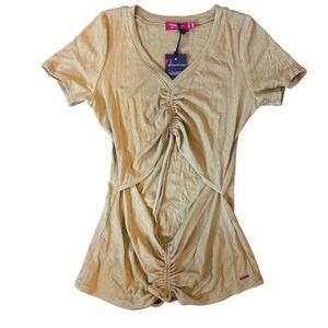 n: Philanthropy Miley Top Golden Yellow Small